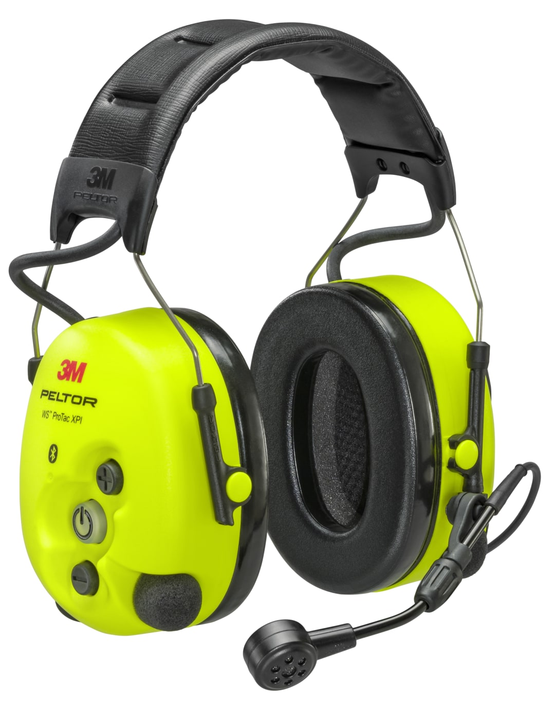 3M™ PELTOR™ WS™ ProTac XPI Seviyeye Bağımlı Bluetooth® Kulaklık, Sarı, Kafa Bantlı, MT15H7AWS6