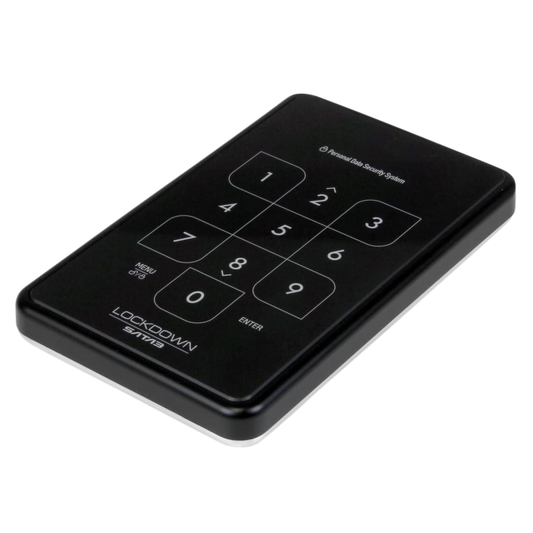 Portable USB 3 Encrypted Hard Drive HDD Enclosure