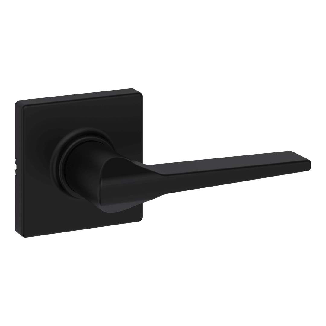 Hollis Left-Handed Dummy Lever in Matte Black
