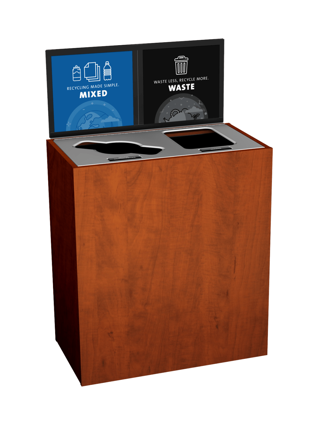  ARISTATA - Double - Kit - Mixed Recyclables-Waste - Mixed-Full - Midsummer Flame