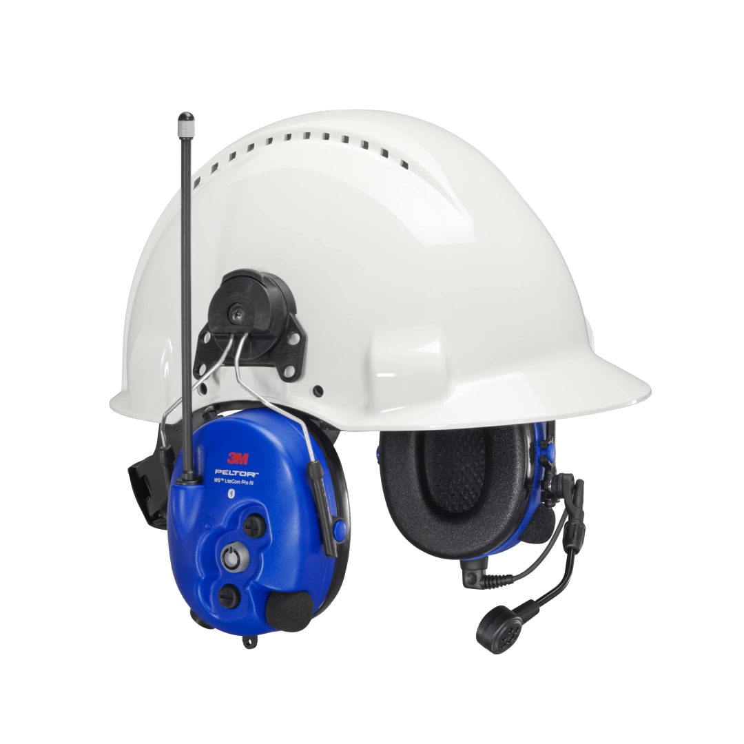 3M™ PELTOR™ WS™ LiteCom PRO III EX Kulaklık, 32 dB, 403-470 MHz, Analog/Dijital, Sert Başlıklara Takılabilir, MT73H7P3E4D10EU-50
