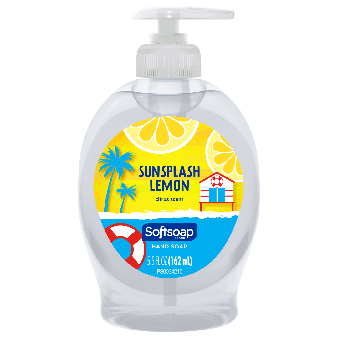 Softsoap Summer Hand Soap, Citrus Scent, 5.5 Oz