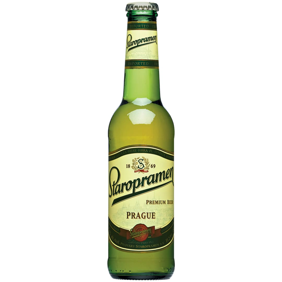 Staropramen Beer, 11.2 fl. oz.  Bottle