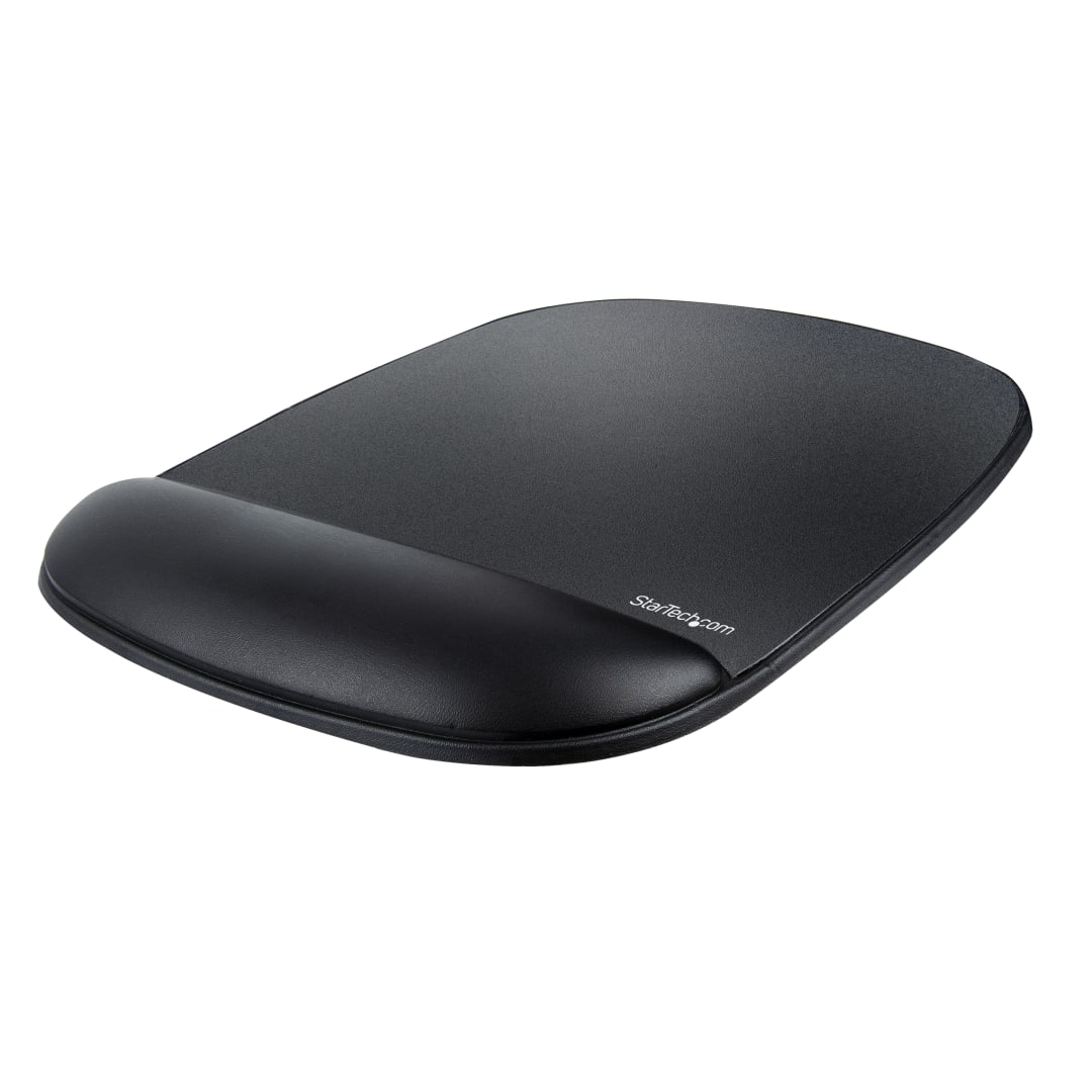 Gel Mouse Pad Wrist Rest - Black