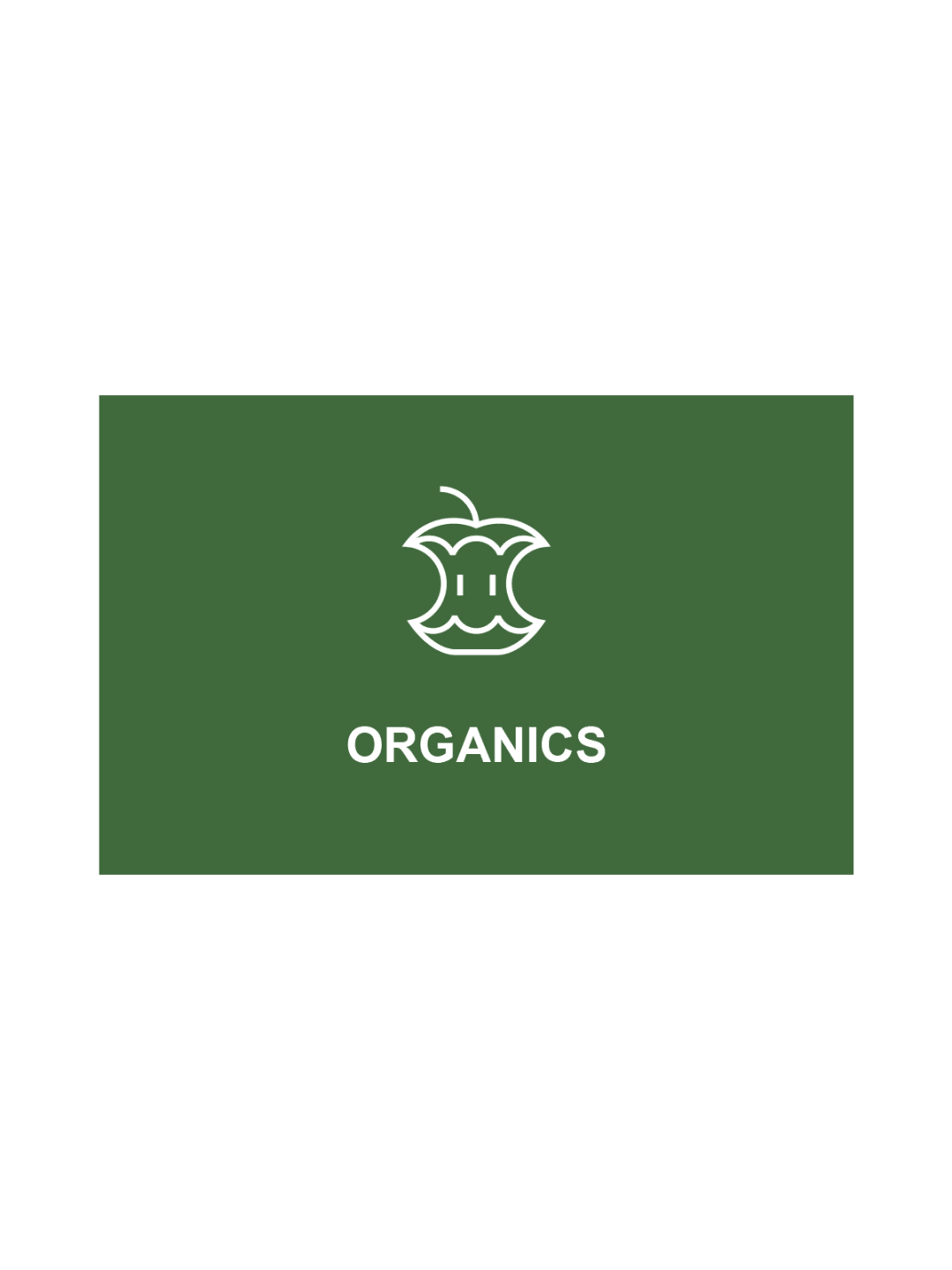  SPECTRUM - Ellipse Single Sign - Organics - Green-White