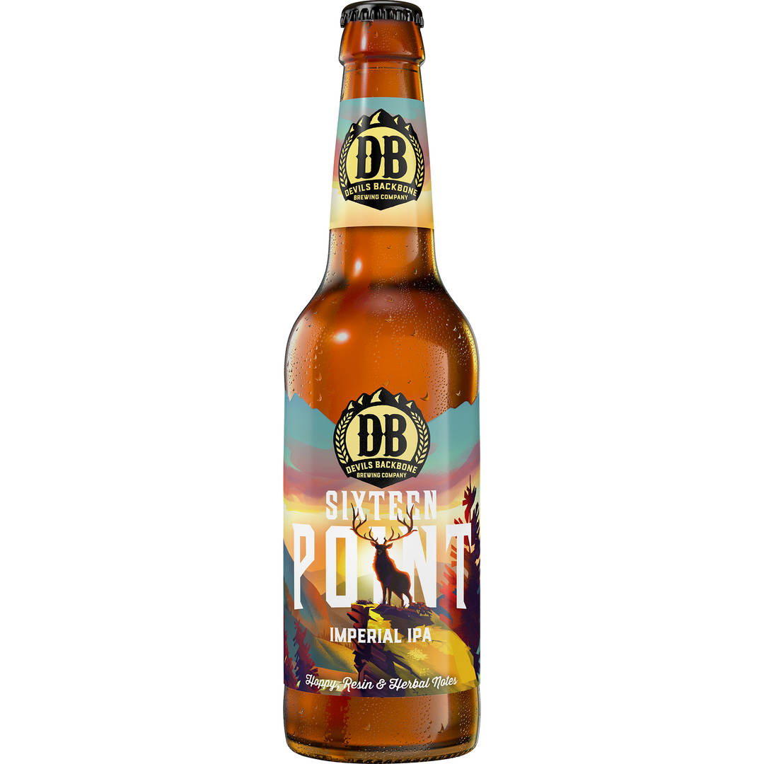 Devils Backbone Brewing Company Sixteen Point IPA, 12 oz. Bottles