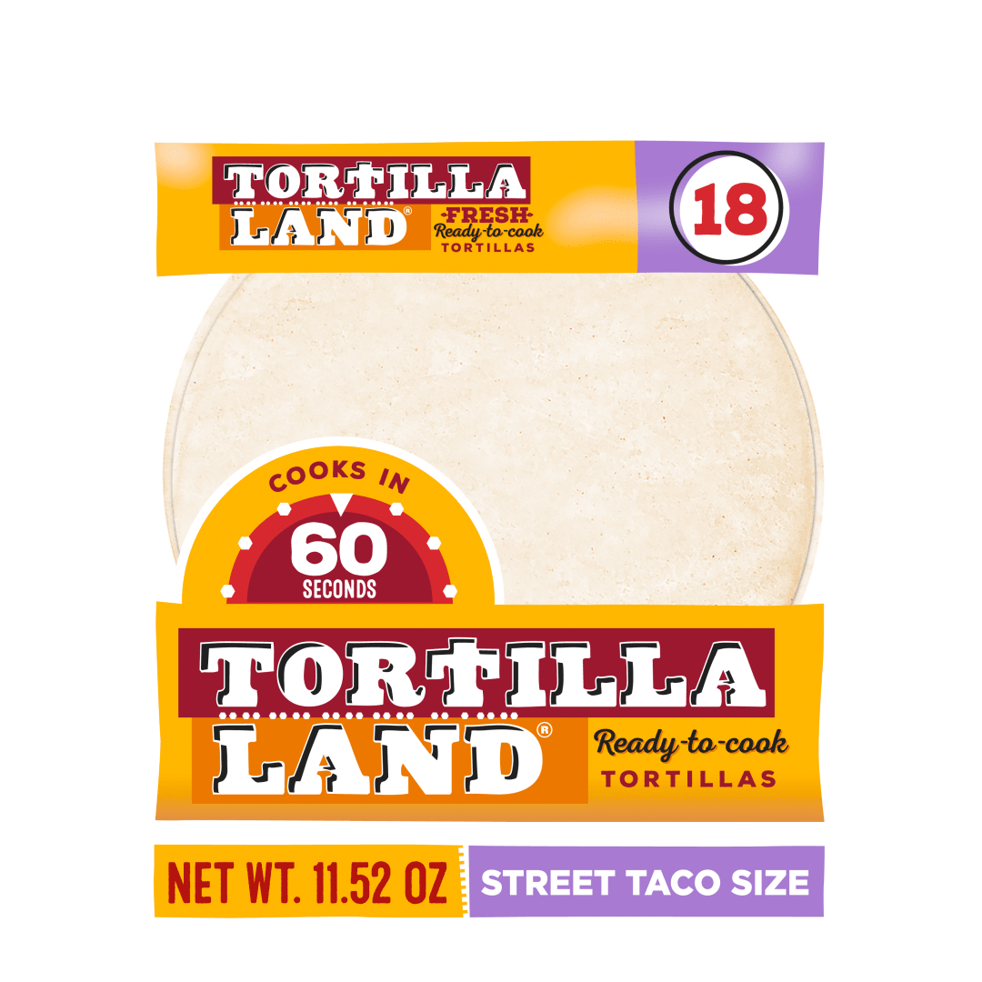 TortillaLand® Flour Tortillas Burrito Size, 8 Count