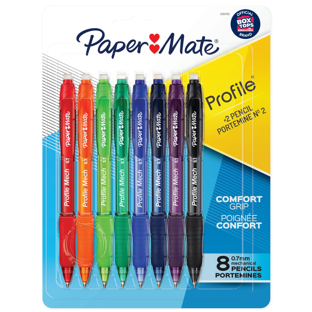 PM PROFILE MP 0.7MM 8CD ASST