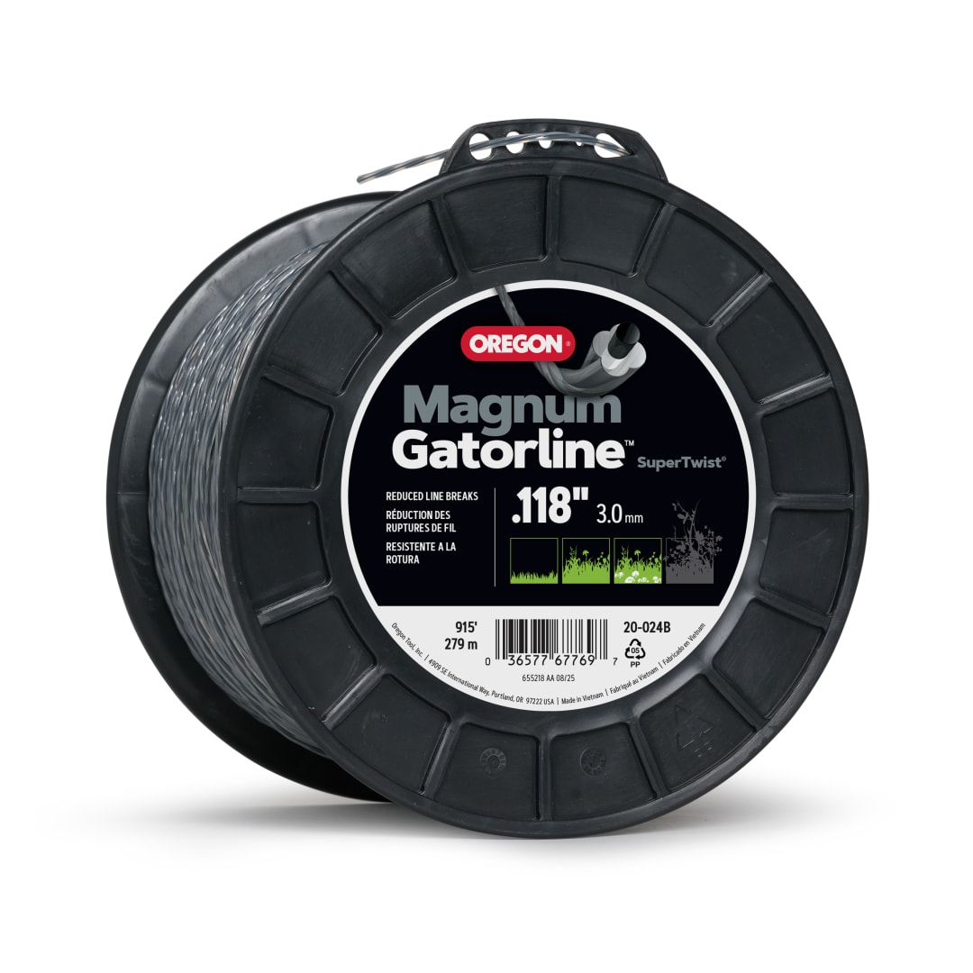 Oregon Magnum Gatorline Twist Trimmer line, 0.118in, 915ft Spool