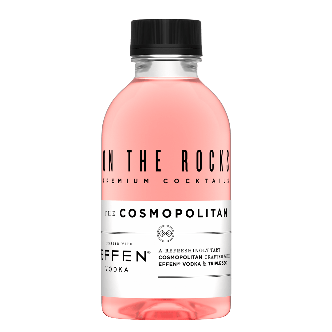 On The Rocks EFFEN Cosmopolitan Ready to Drink Cocktail 200 ml