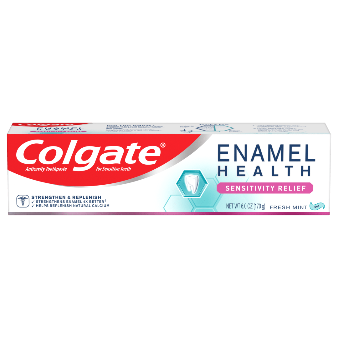 Colgate Enamel Health Sensitivity Relief Toothpaste - Fresh Mint Gel, 6 ounce
