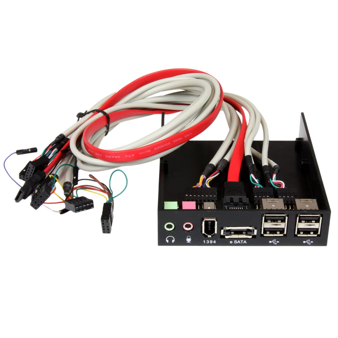 eSATA Firewire USB Drive Bay Hub Multi Port Panel