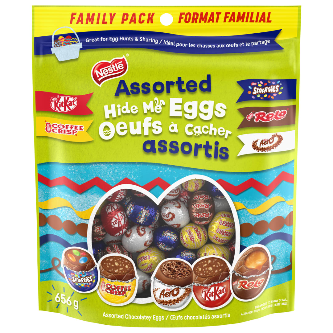 NESTLE Asst Hide Me Eggs 8x656g CA