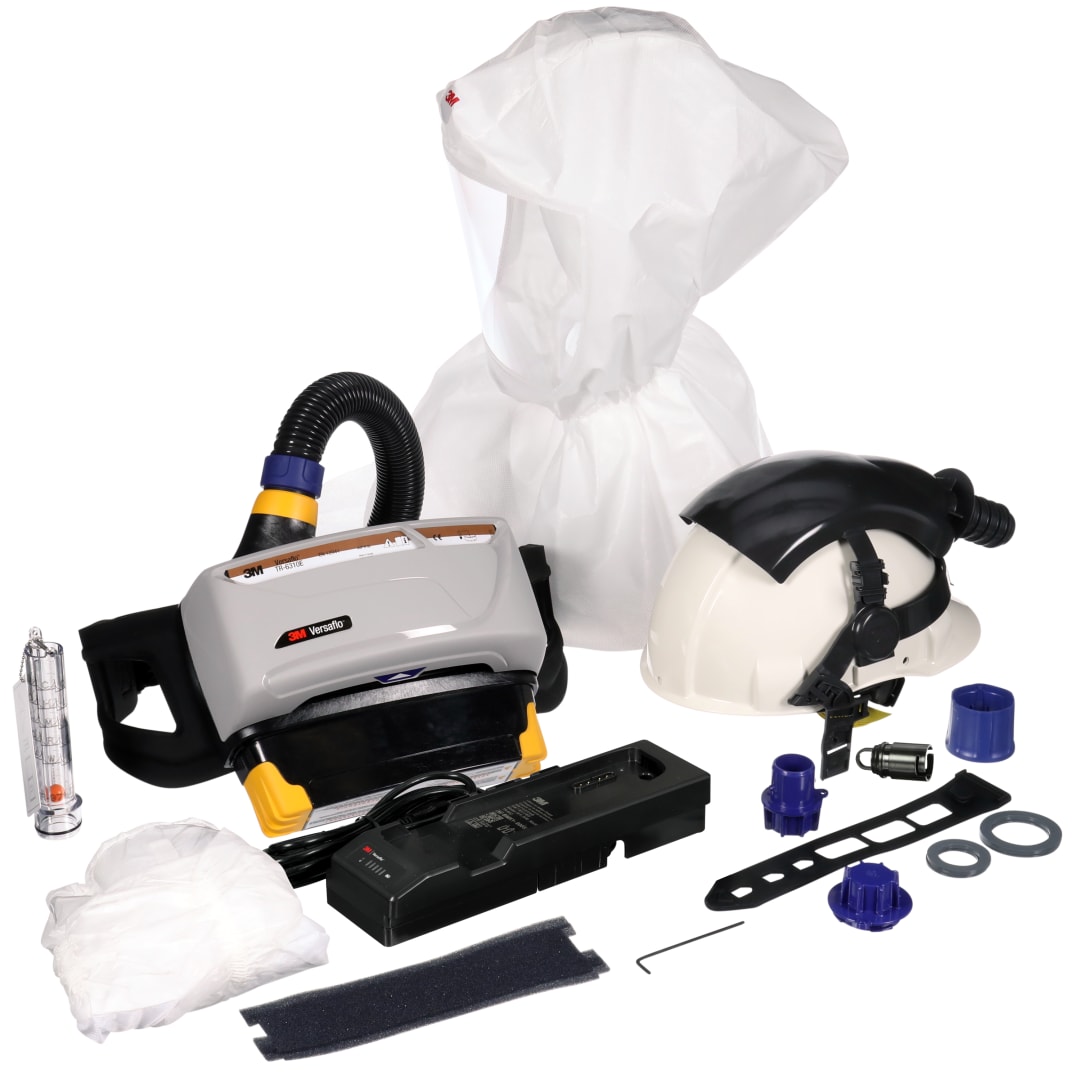 3M™ Versaflo™ Başlıklı Endüstriyel Baret, Motorlu Hava Besleme Kiti, TR-800-IHK