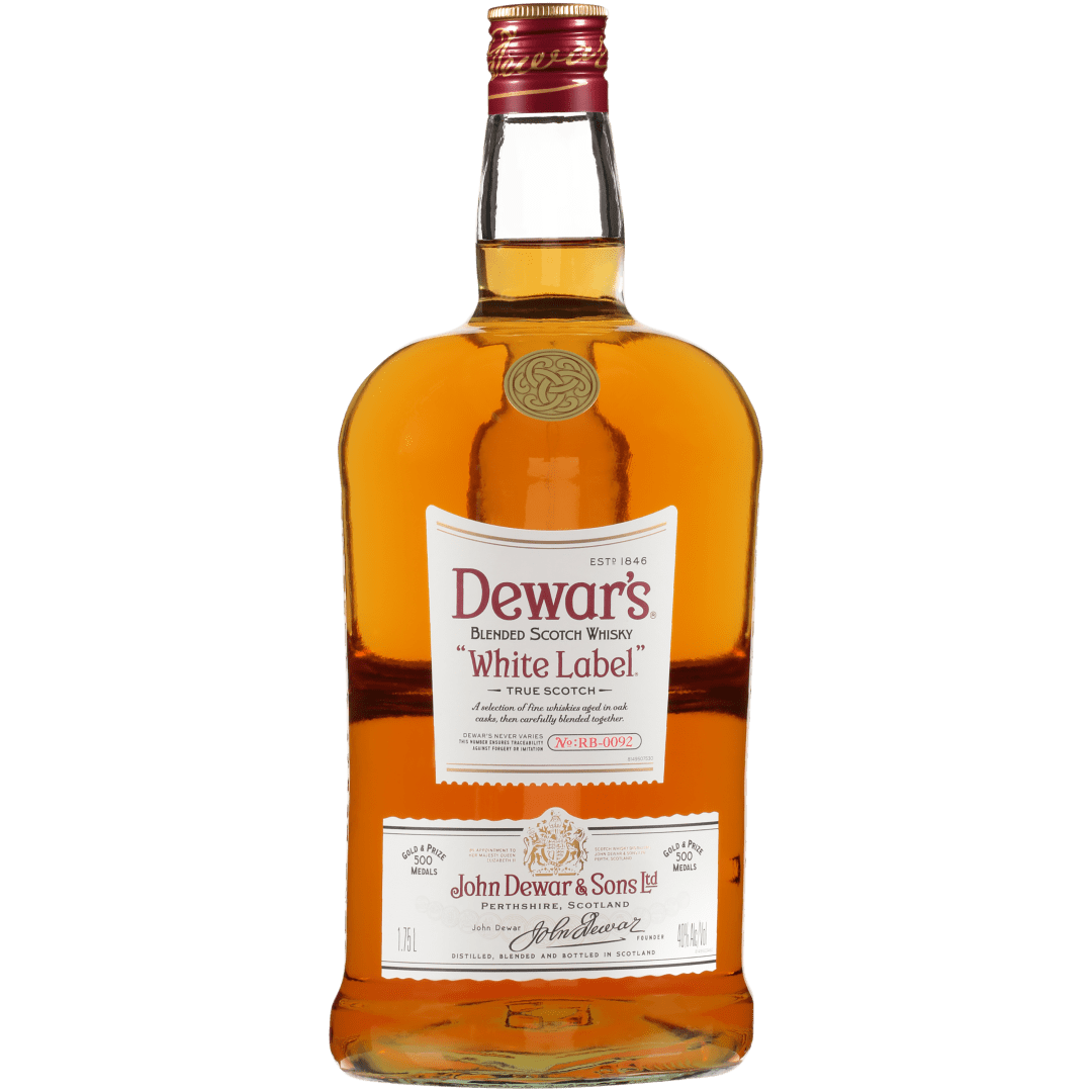 Dewar's White Label Blended Scotch Whisky 40% 1.75L