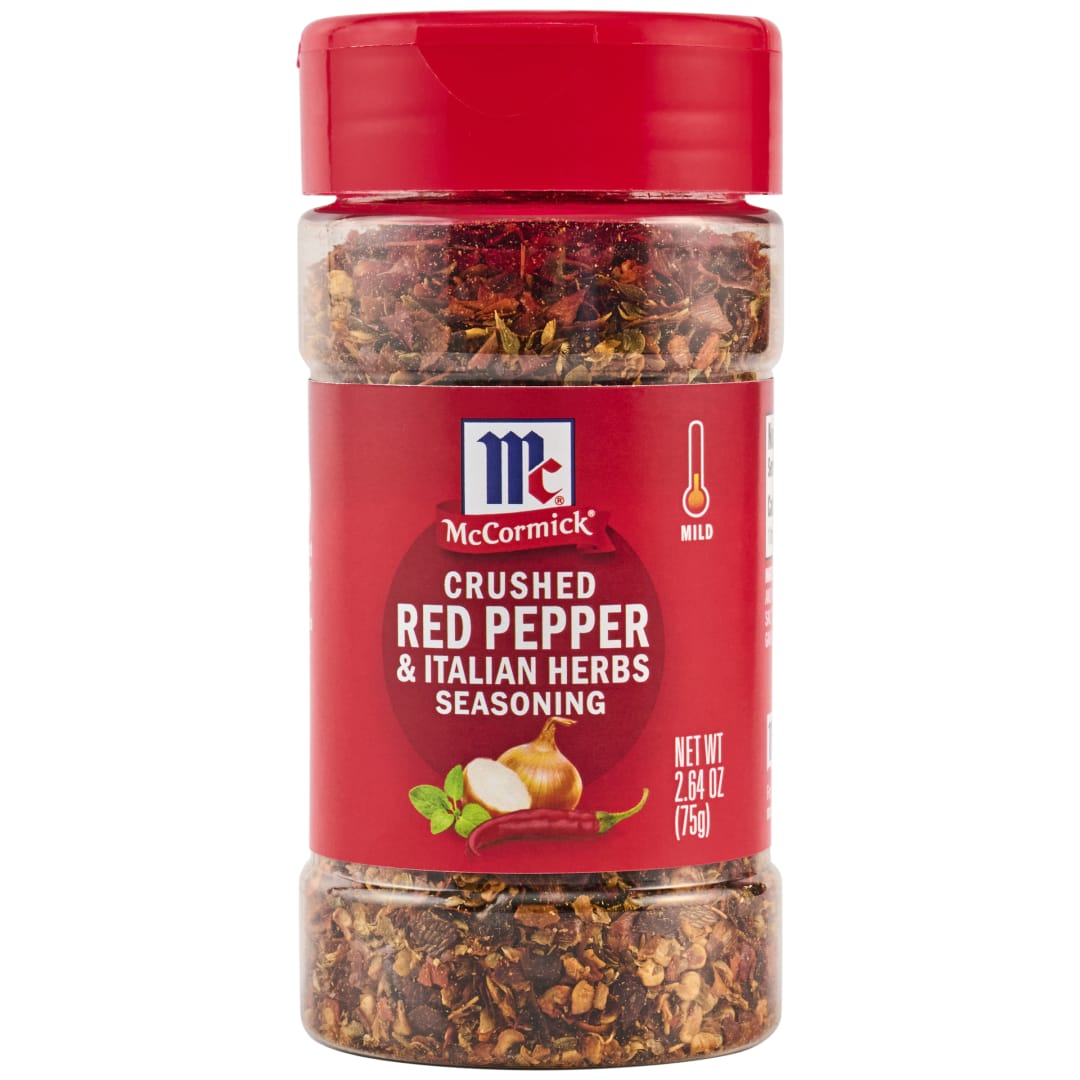 McCormick® Crushed Red Pepper & Italian Herb Seasoning, 2.64 oz