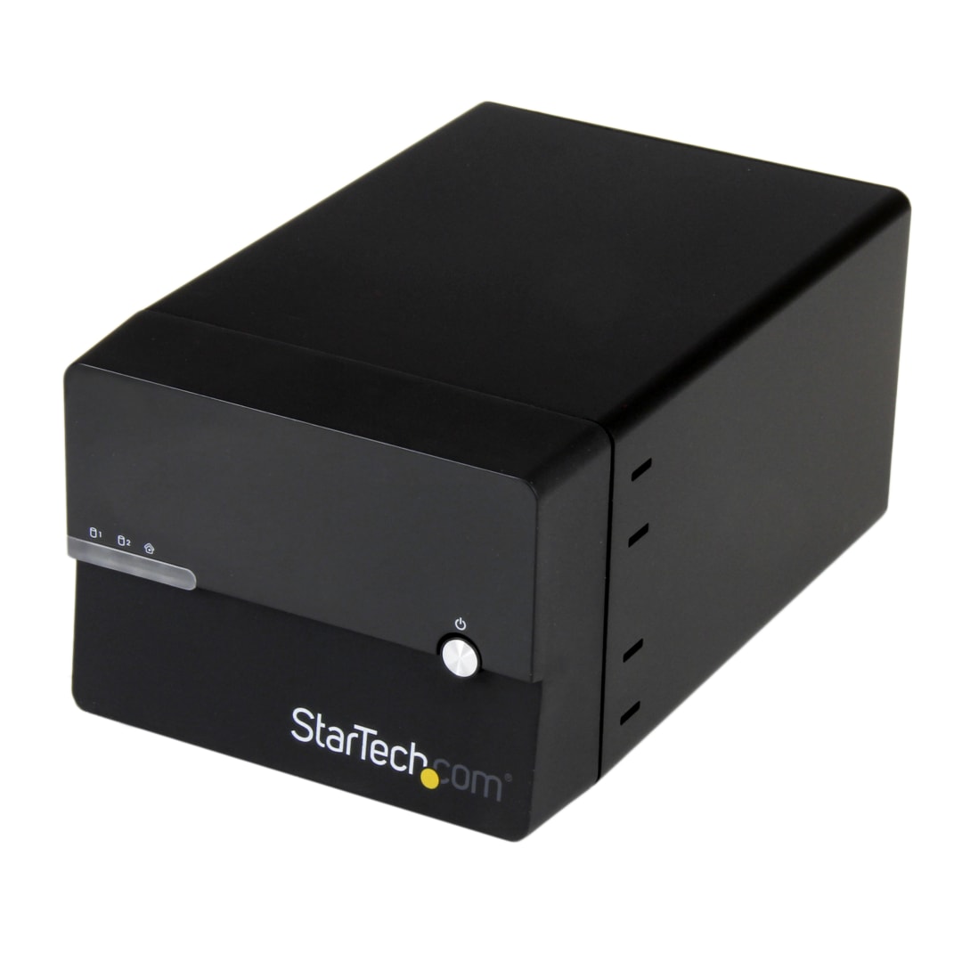 Gigabit Dual Bay NAS RAID Enclosure Media Server