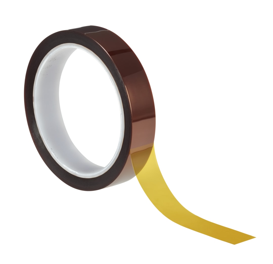 3M™ 5413 Hochtemperatur Polyimid-Klebeband, Braun, 457,2 mm x 33 m x 0,07 mm, 1 Rollen / Karton