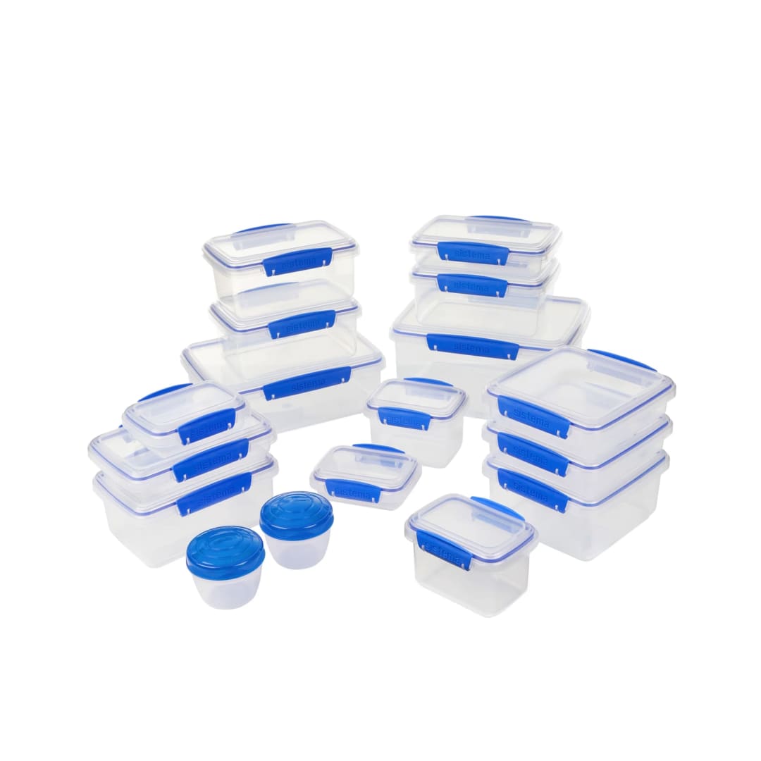 Sistema KLIP IT Collection Food Storage Containers, 34 Piece Set
