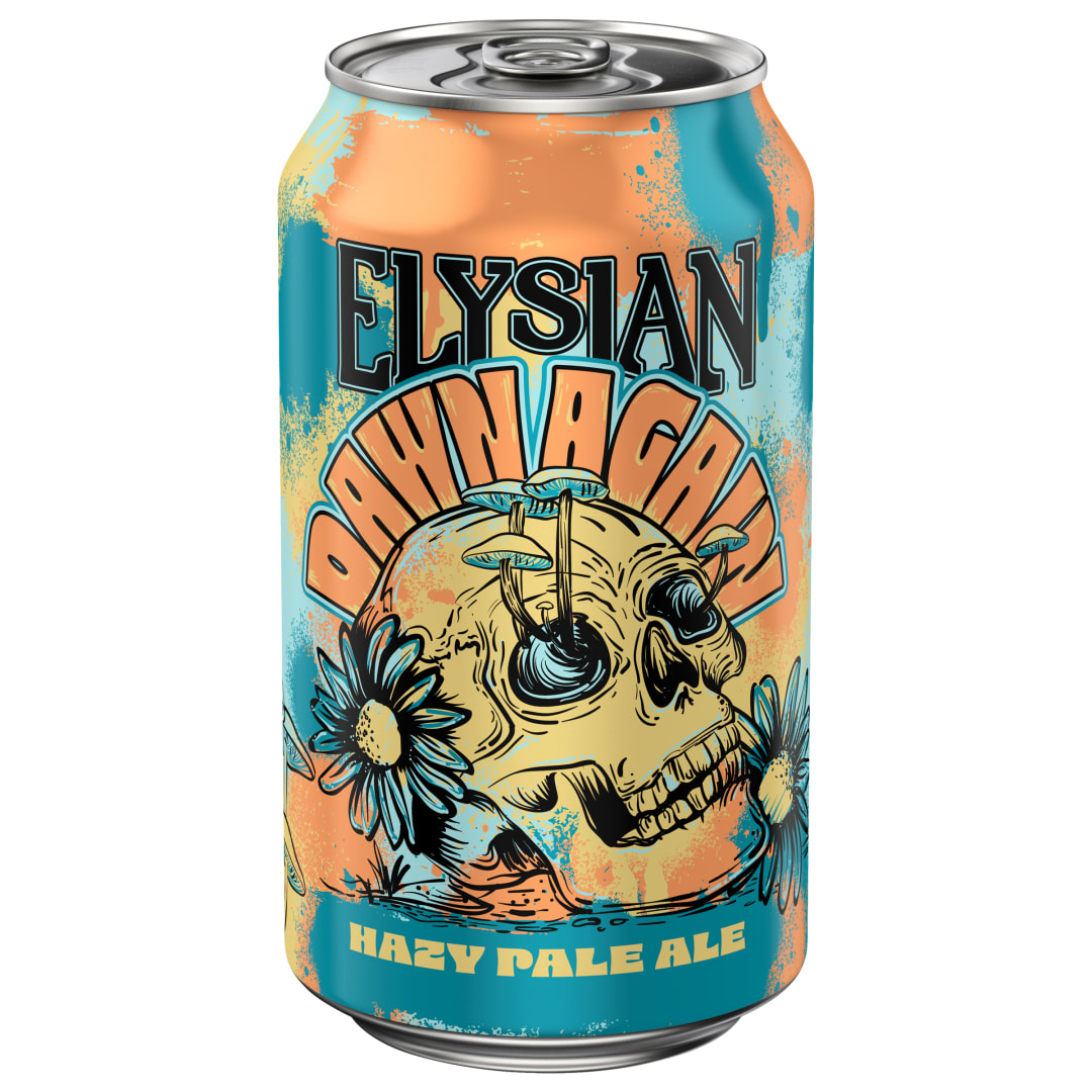 Elysian Dawn Again 12 oz Single CAN 5_5ABV - Plain Aluminum - Standard Gloss - Craft Direct