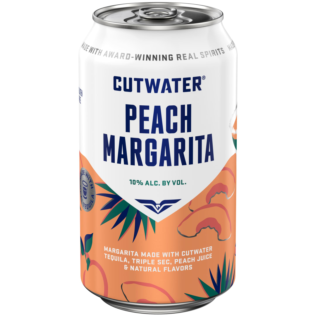 Cutwater Peach Margarita, 12 fl. oz. Can