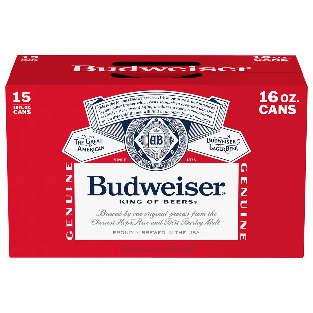 Budweiser 15x16 oz Can Suitcase CARRIER - Revised Callout