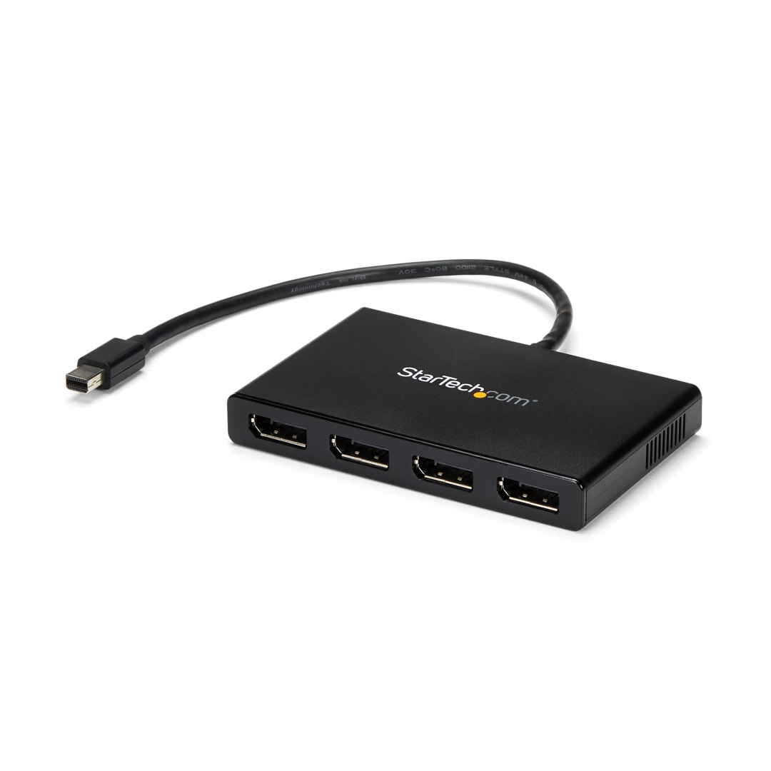 Mini DisplayPort MST to 4 x DisplayPort