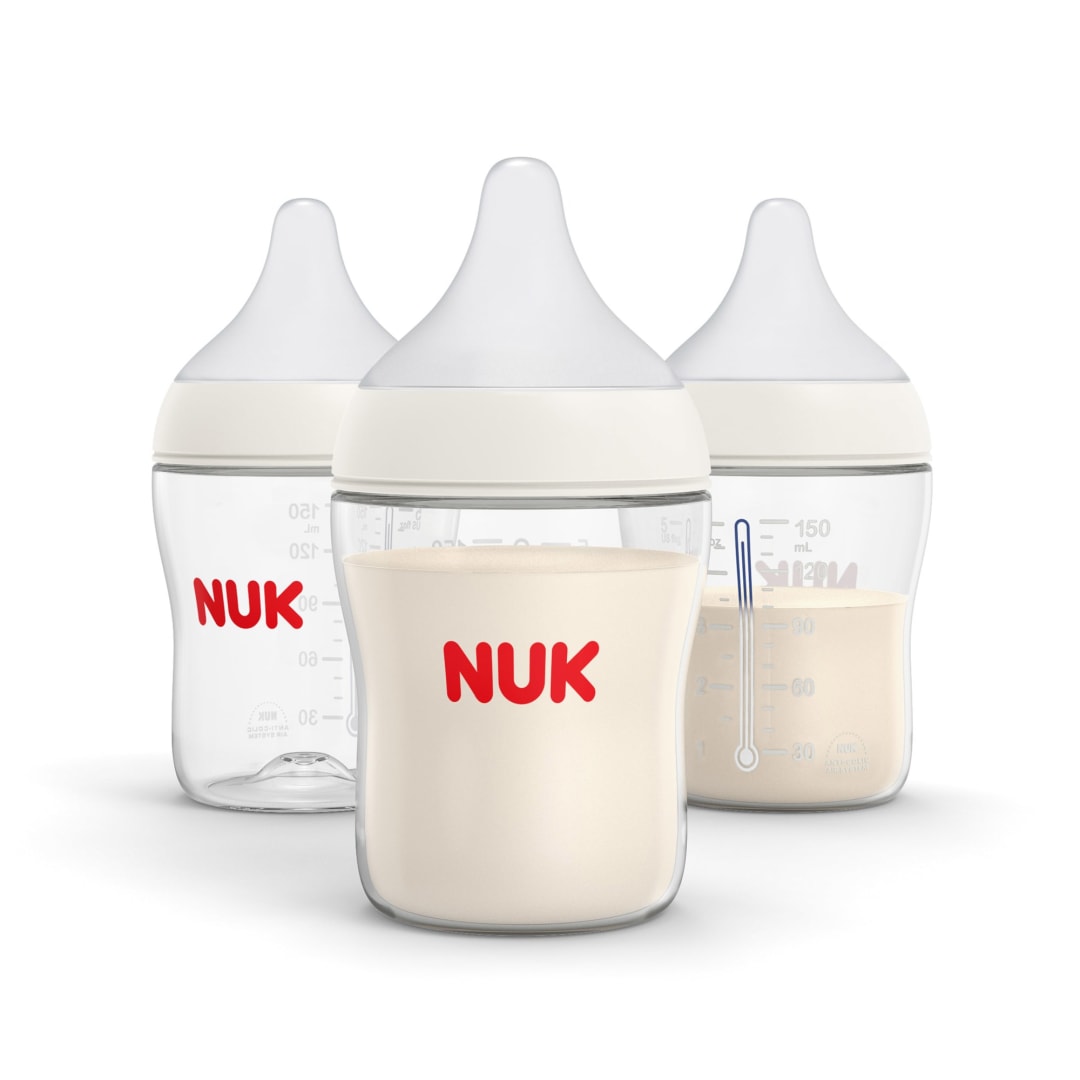 NUK Perfect Match™ Slow Flow Bottle, 5 oz., 3 pack
