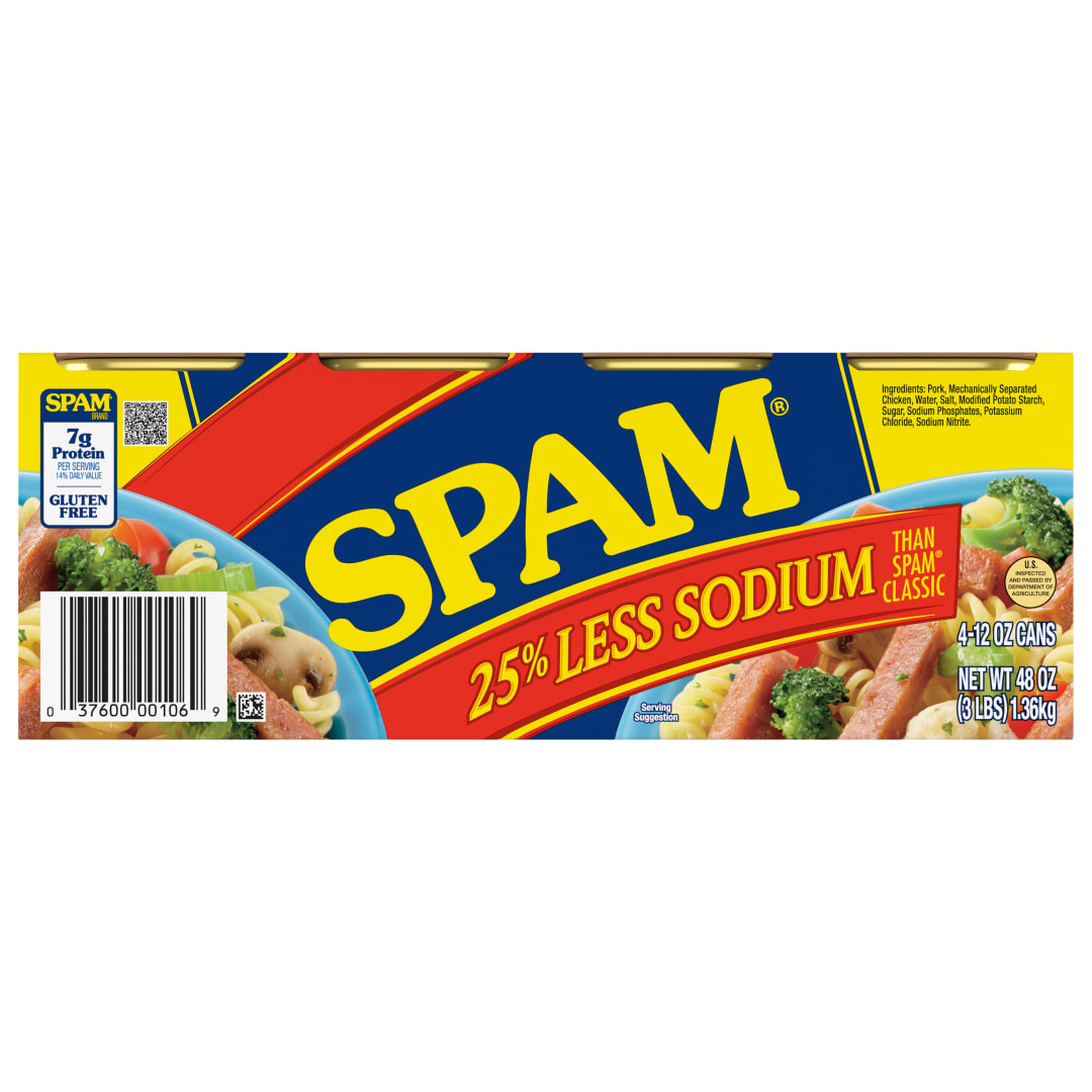 SPAM Less Sodium 8-Pack