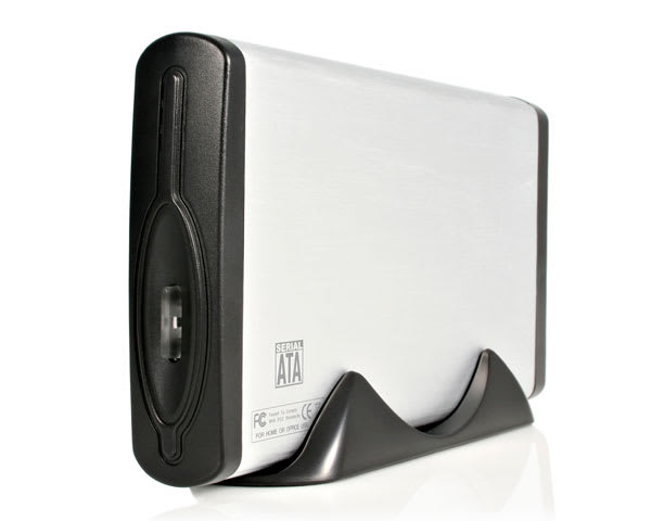 InfoSafe 3.5in USB 2.0 SATA Hard Drive Enclosure