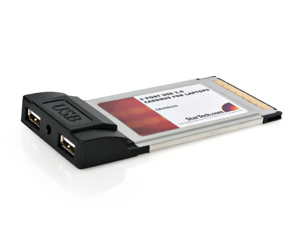 2 Port CardBus USB 2.0 Card