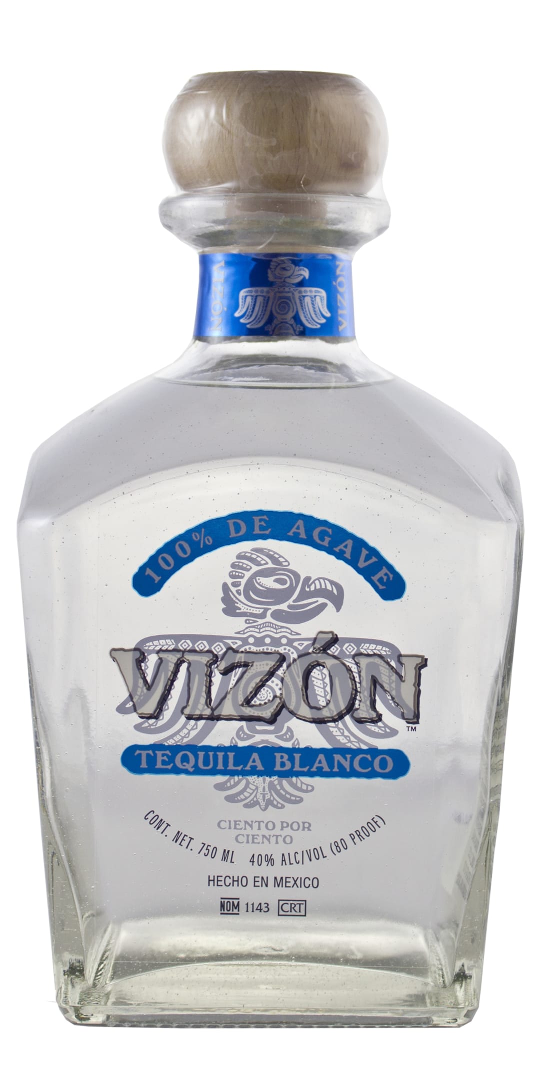 Vizon 100% Agave Blanco Tequila 750ml 80 Proof