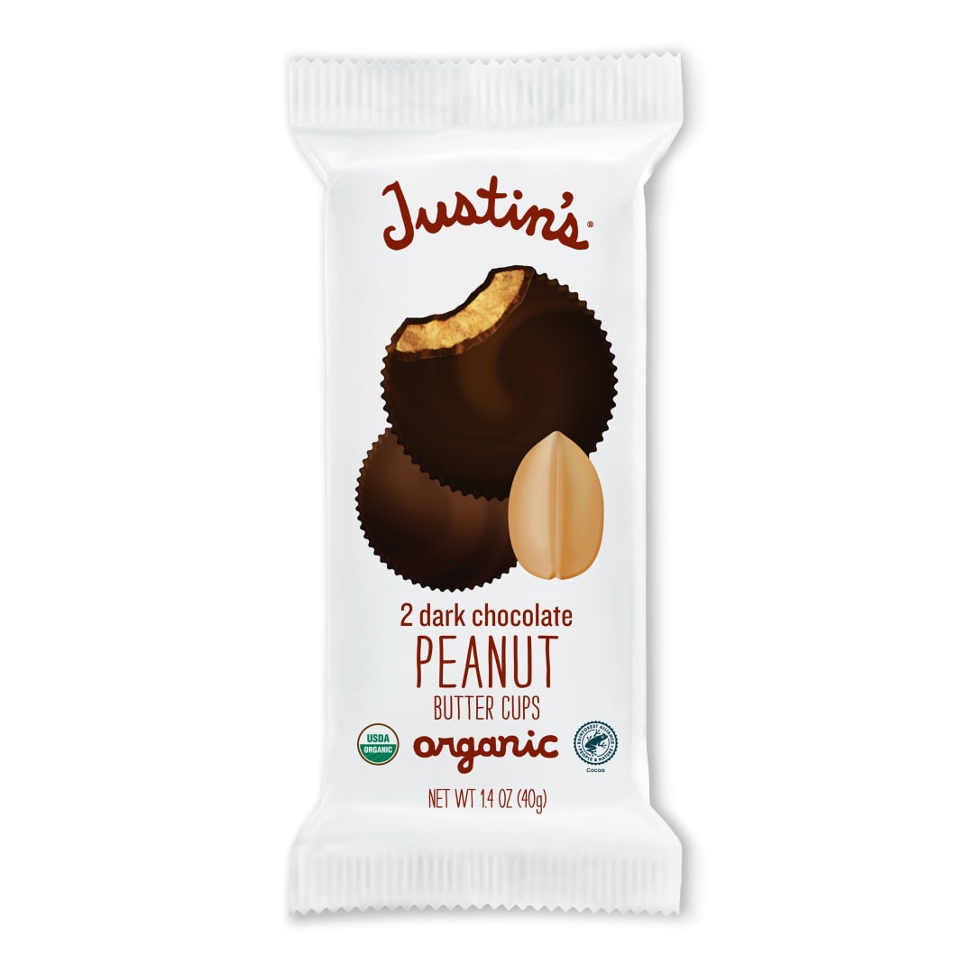 JUSTIN'S Dark Chocolate Peanut Butter Cup