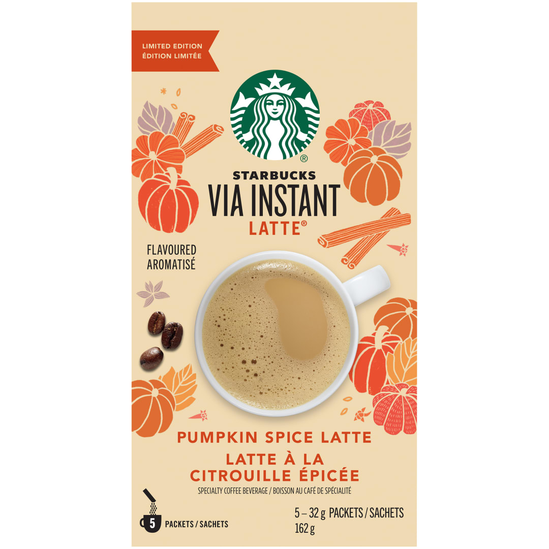 SBUX LTO VIA Pumpkin Spice Latte 6x5ctCA