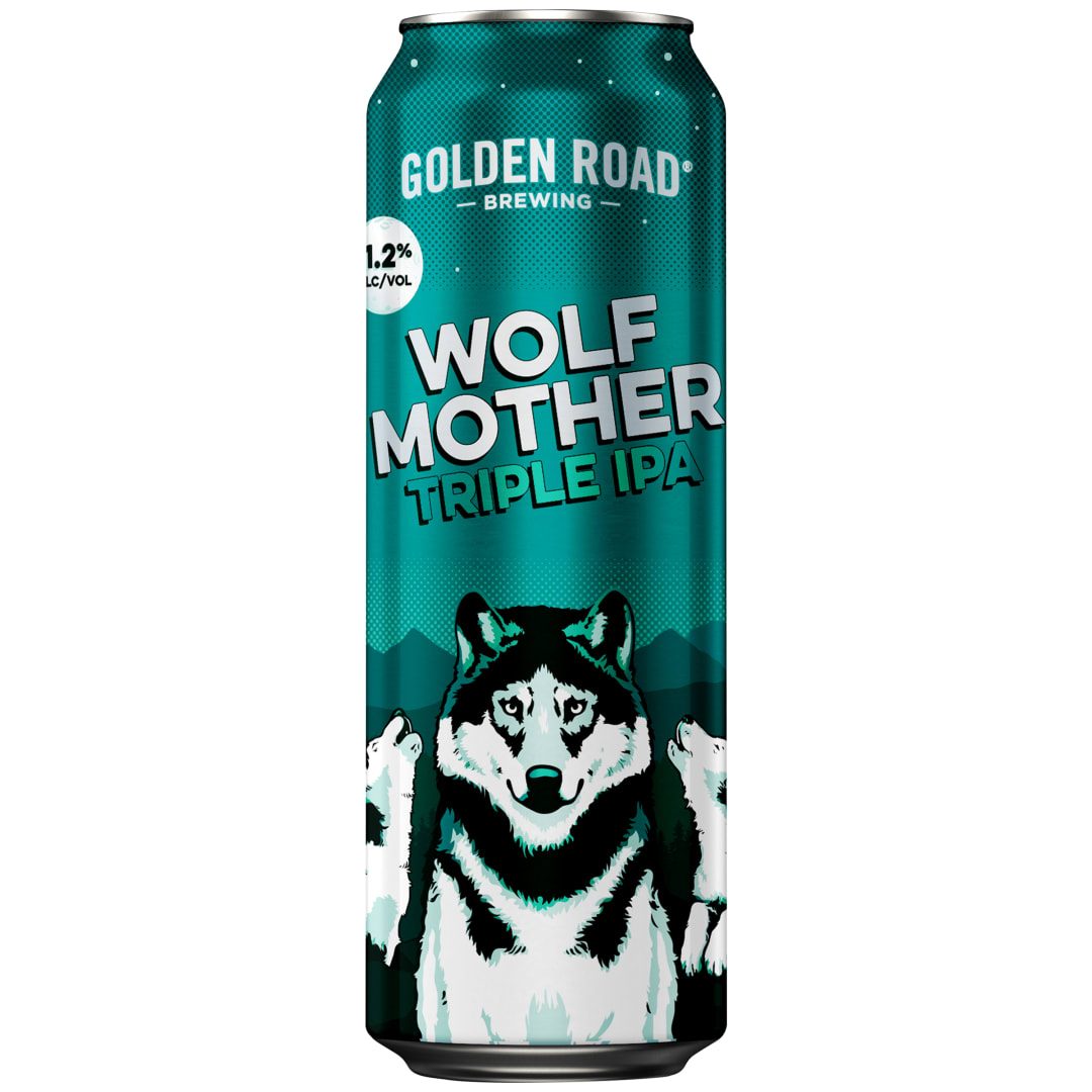Golden Road Brewing Wolf Mother Triple IPA, 19.2 oz. Can