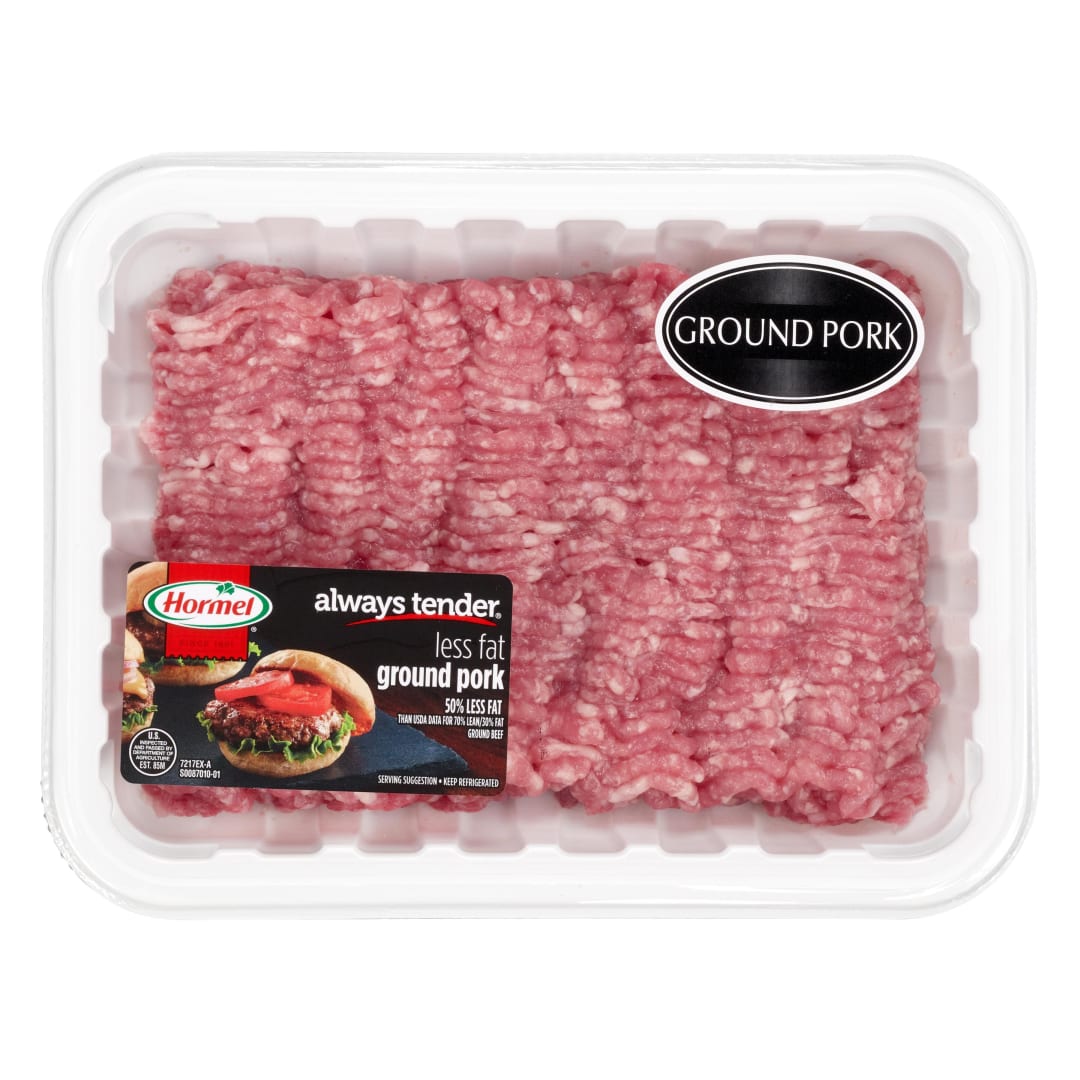 HORMEL ALWAYS TENDER Ground Pork Case