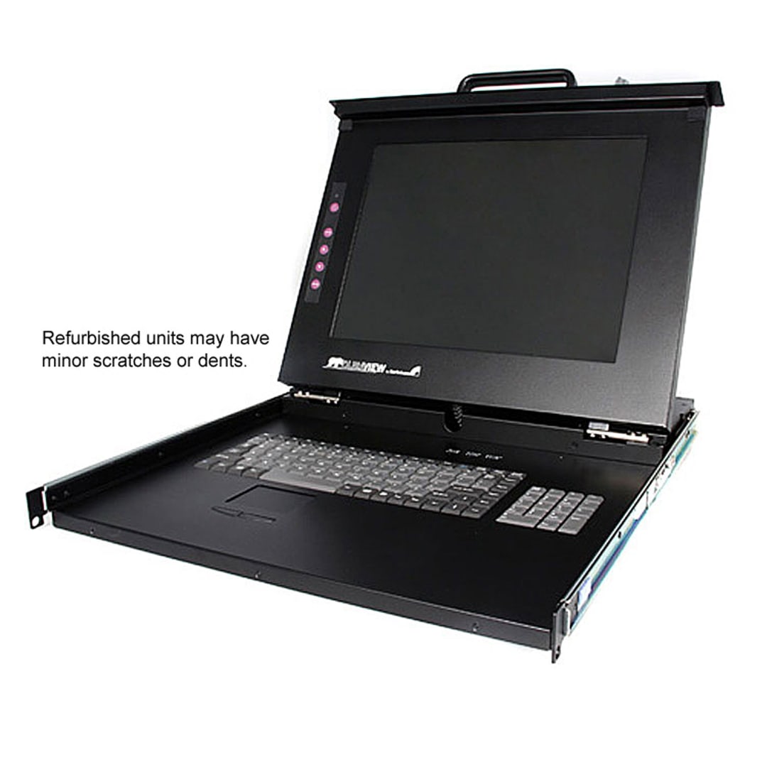 Refurbished 17 Inch Folding LCD Rack Console