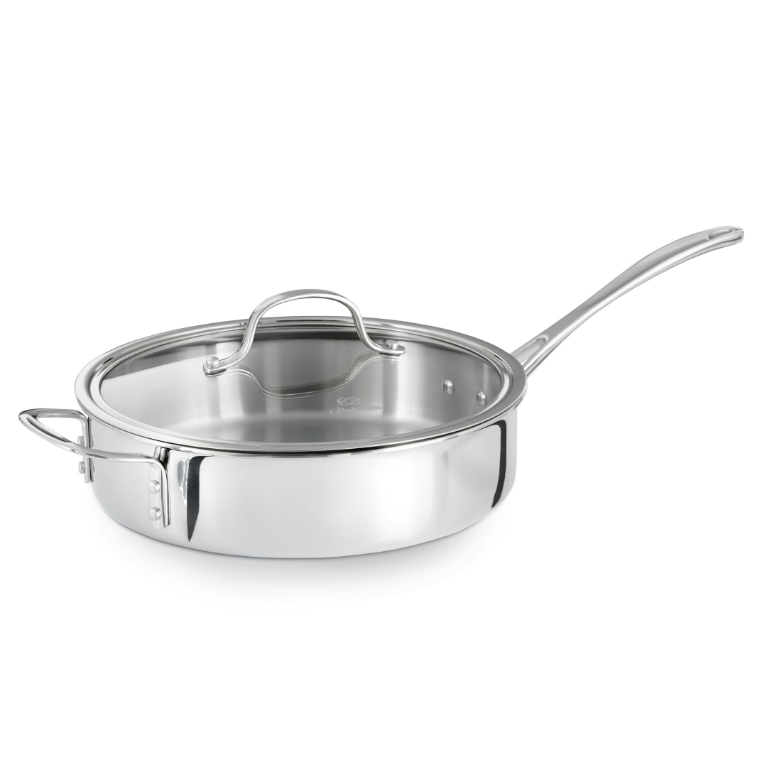 Calphalon® Tri-Ply Stainless Steel 3 qt. Sauté Pan & Cover