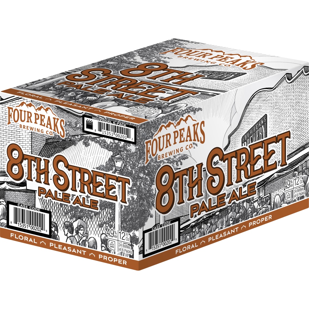 Four Peaks 8th Street Ale, 4x6 Pack, 12 oz. Bottles