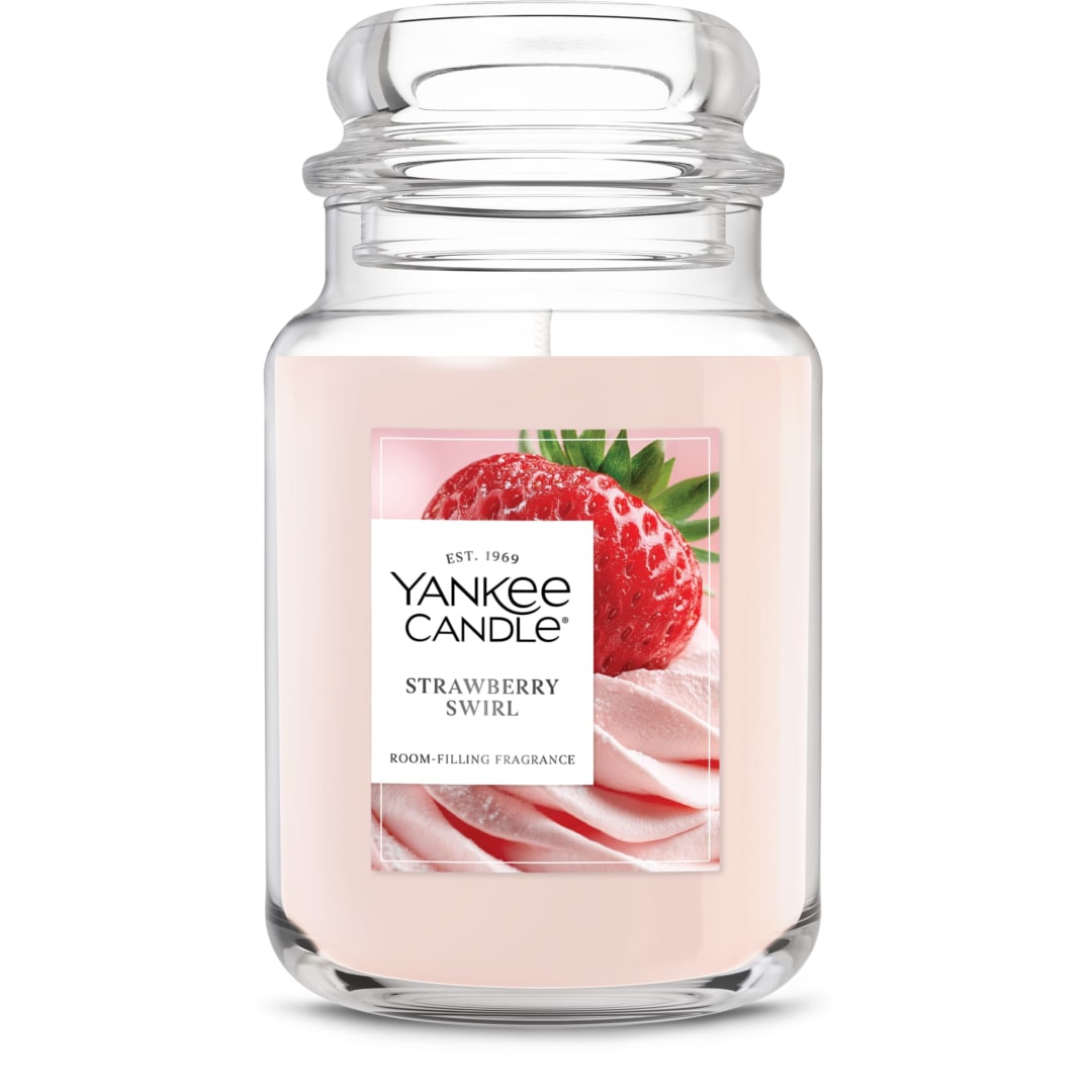 Yankee Candle Strawberry Swirl Original Large Jar Candle