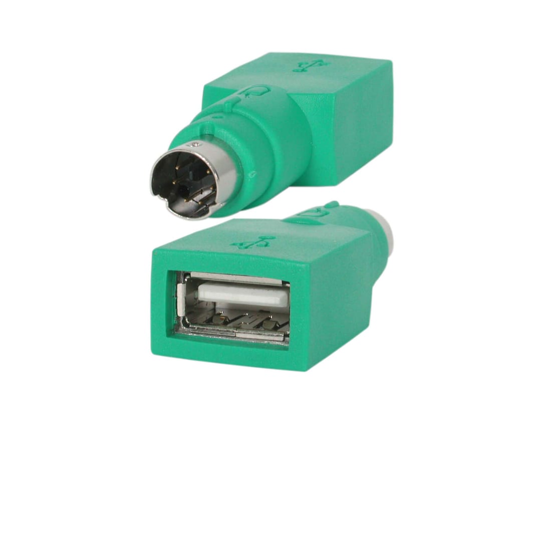 Replacement USB Mouse to PS 2 Adapter F M