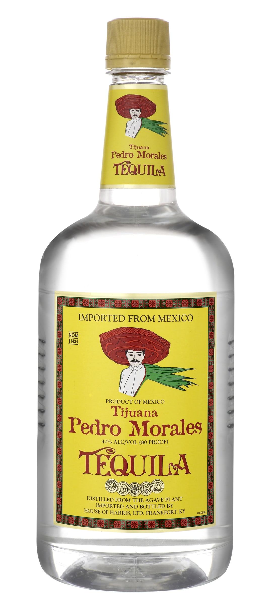 Pedro Morales White Tequila 1.75l 80 Proof
