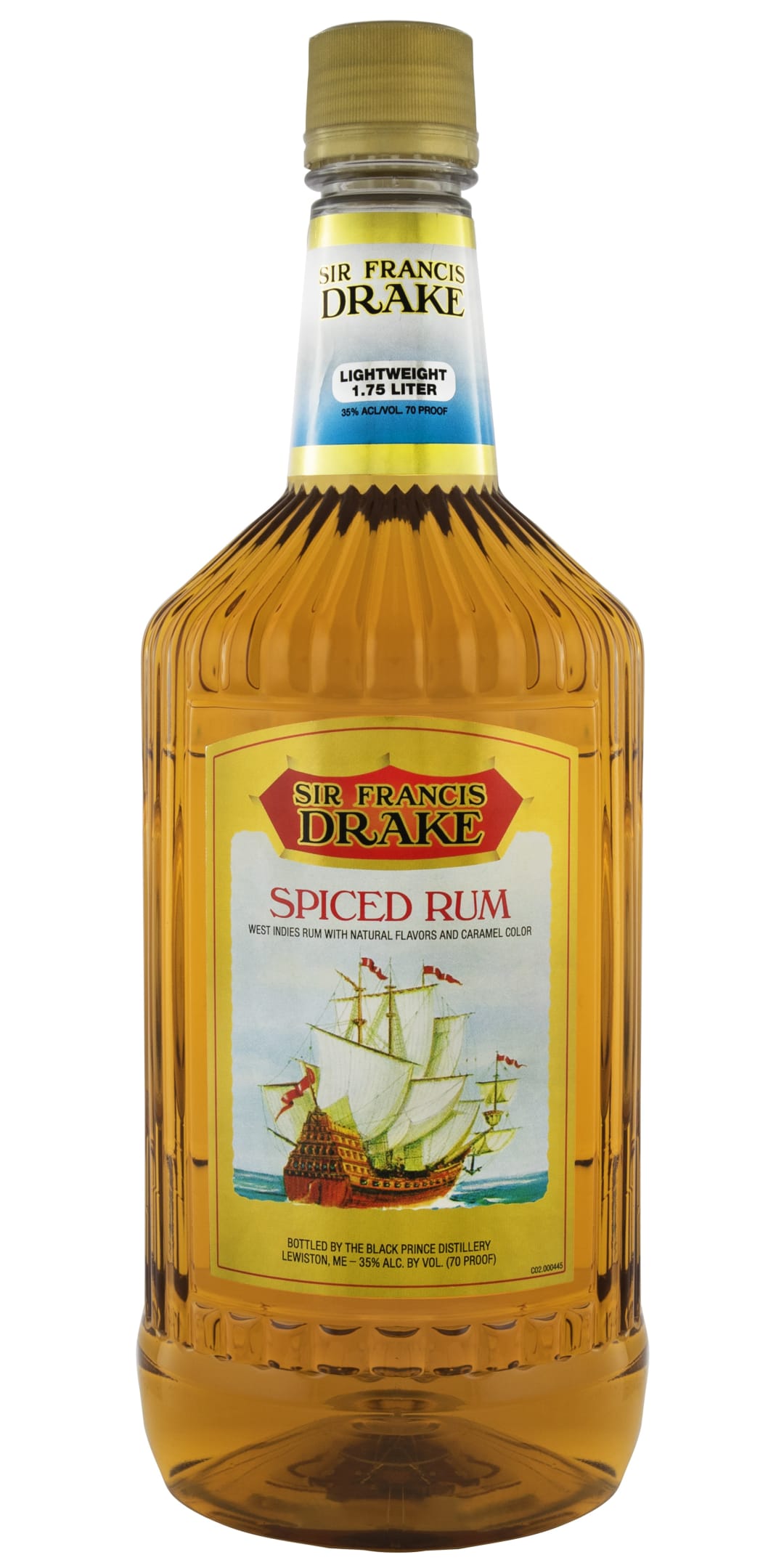 Sir Francis Drake Spiced Rum 1.75l 70 Proof