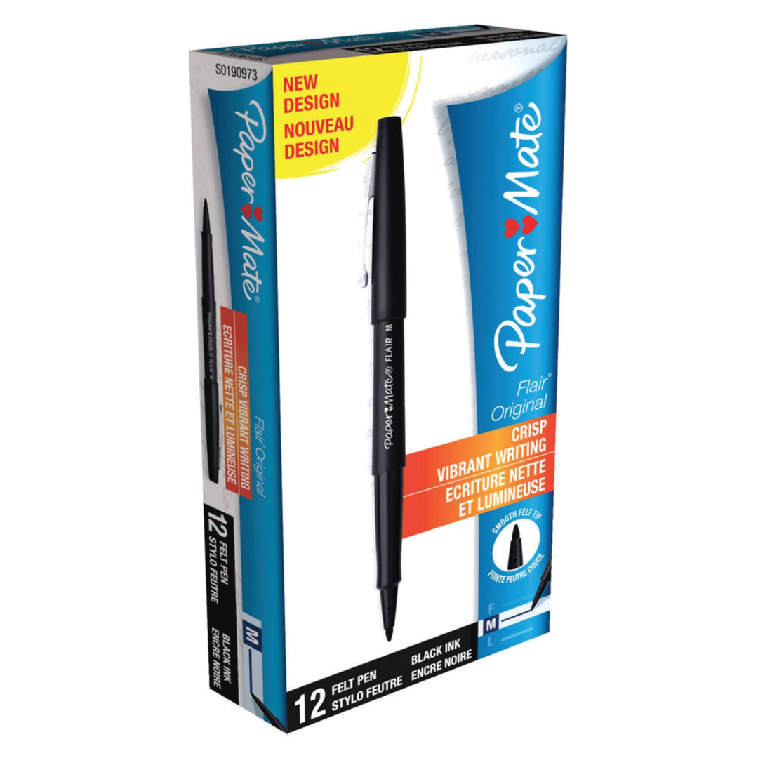 Paper Mate® Flair Felt Tip Pens, Medium Point (0.7mm)