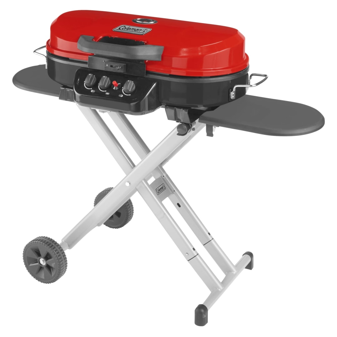 Coleman® Roadtrip 285 Portable Stand-Up Propane Grill, Red