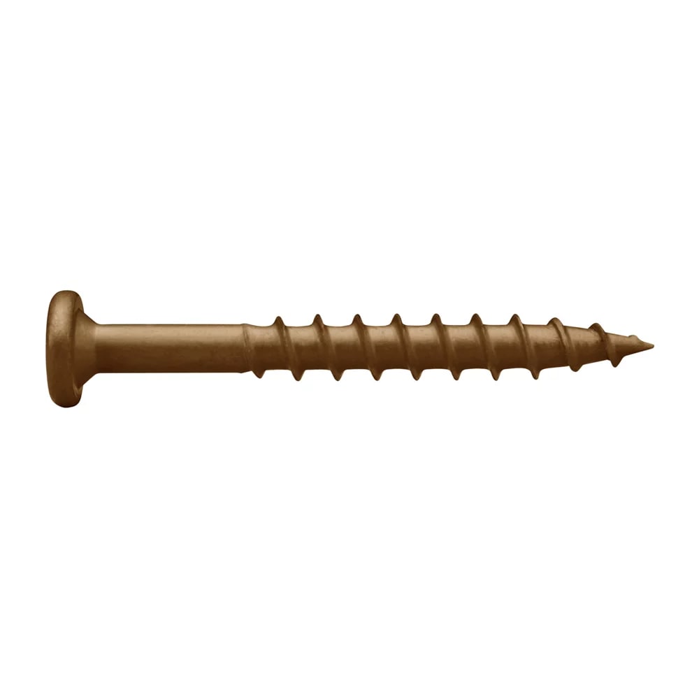 Trex® Fascia Color Match Screws 1-3/4" Toasted Sand &amp; Havana Gold - 75 count/box