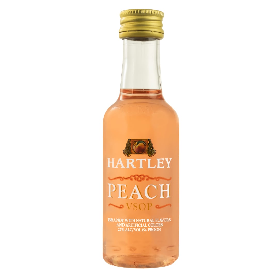 Hartley Peach Brandy 50ml 54 Proof