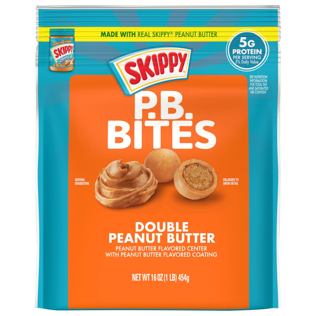 SKIPPY Double Peanut Butter Bites 16/16OZ
