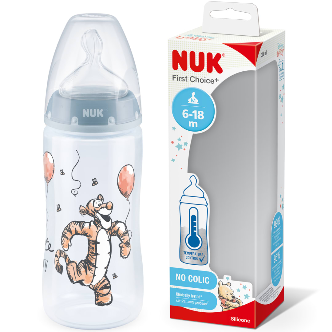 NUK FC+ WTP PP TC 300ML SI 1M DE/RU BLUE