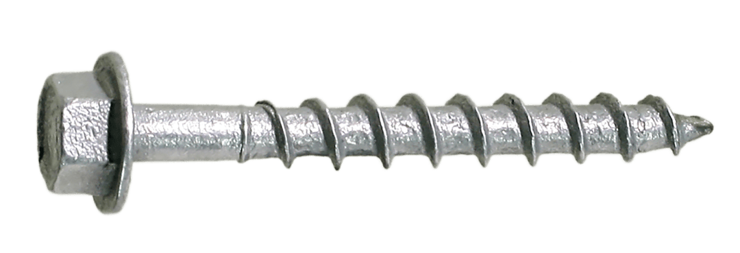 Simpson Strong-Tie SD9112R100 Strong-Drive® SD CONNECTOR Screw — #9 x 1-1/2 in. 1/4-Hex Drive, Mech. Galv. (100-Qty)